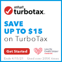Save up to $15 on TurboTax!