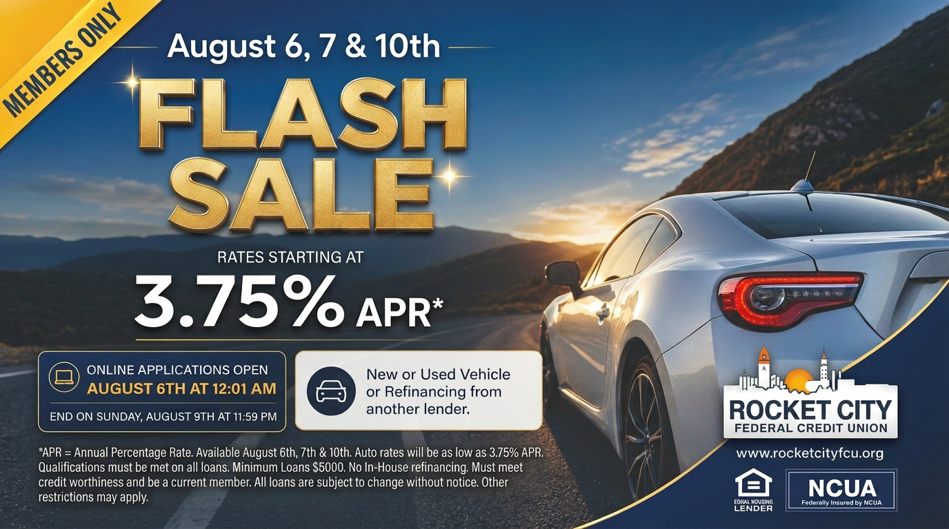 Flash Auto Sale For August